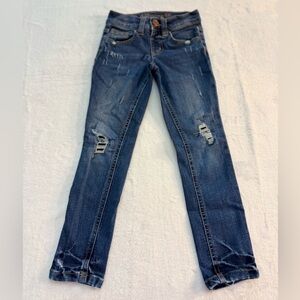 Justice Distressed Girls Jeggings Size 6